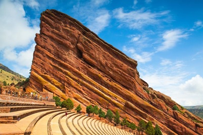 Red Rocks Park and Amphitheatre in Denver